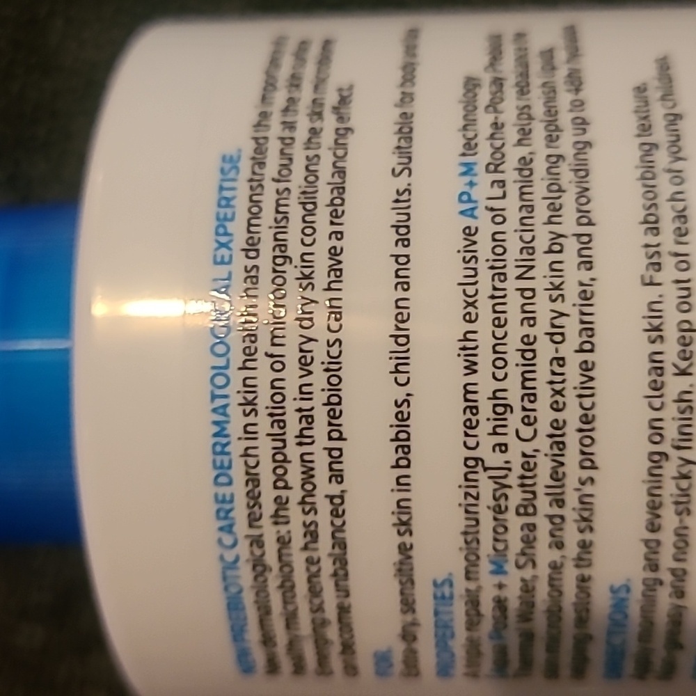 LA ROCHE-POSAY lipikar AP+m Triple Repair Moisturizing Cream 400ml 13.52 oz NEW - Picture 5 of 7